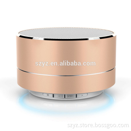 YZTEK wholesale A10 portable wireless music bluetooth speaker with led light